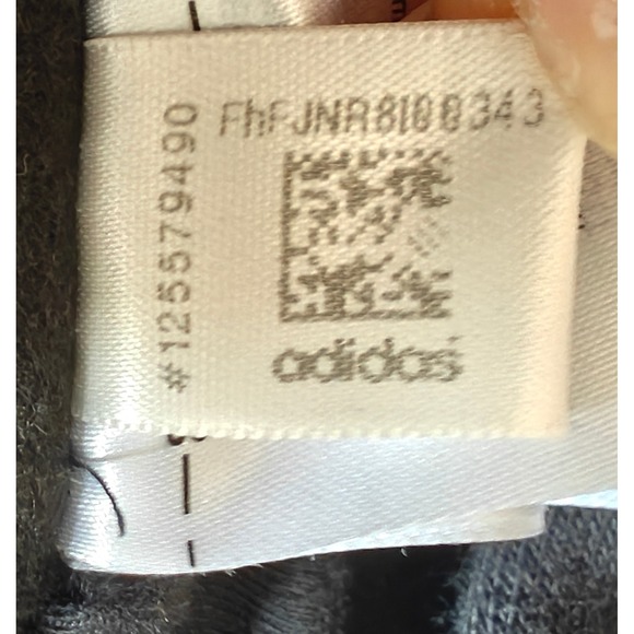 Adidas Black Zip Up Hoodie Track Jacket Yellow Stripes Logo Size S - Picture 7 of 12